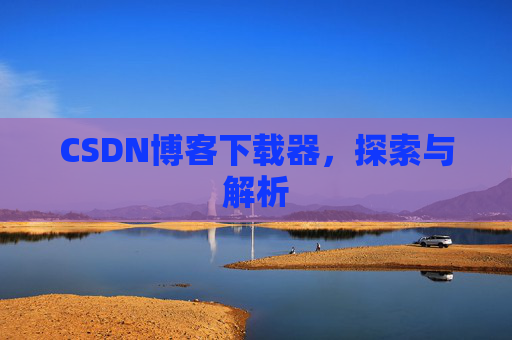 CSDN博客下载器，探索与解析